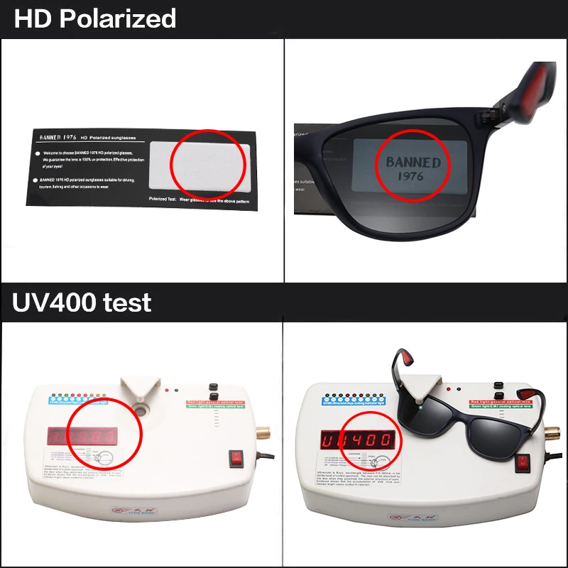 Крутые HD поляризованные мужские солнцезащитные очки с защитой от уф400 лучей, модные брендовые новые женские солнцезащитные очки для вождения с подарочной коробкой