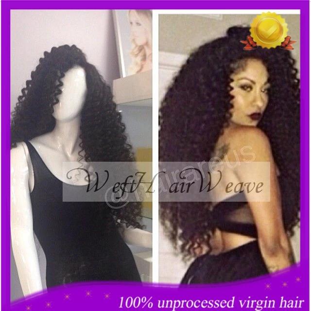 Malaysian Deep Wave Full Lace Wigs Front Lace Wigs Glueless Human