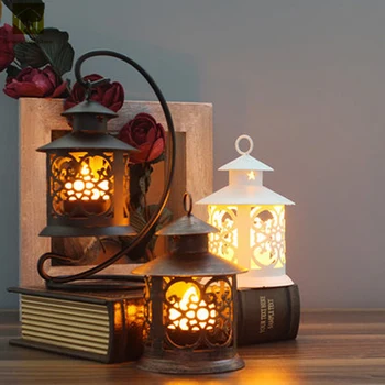 

American Style Hanging Candle Holders Iron Lanterns Wedding Decoration Candlestick Chandeliers Mariage Home Accessories WKL007