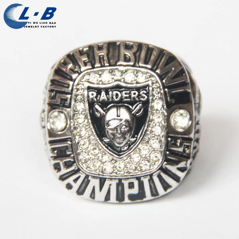 Christmas Gift Rings For Men Fashion Sport Jewelry Super Bowl Oakland