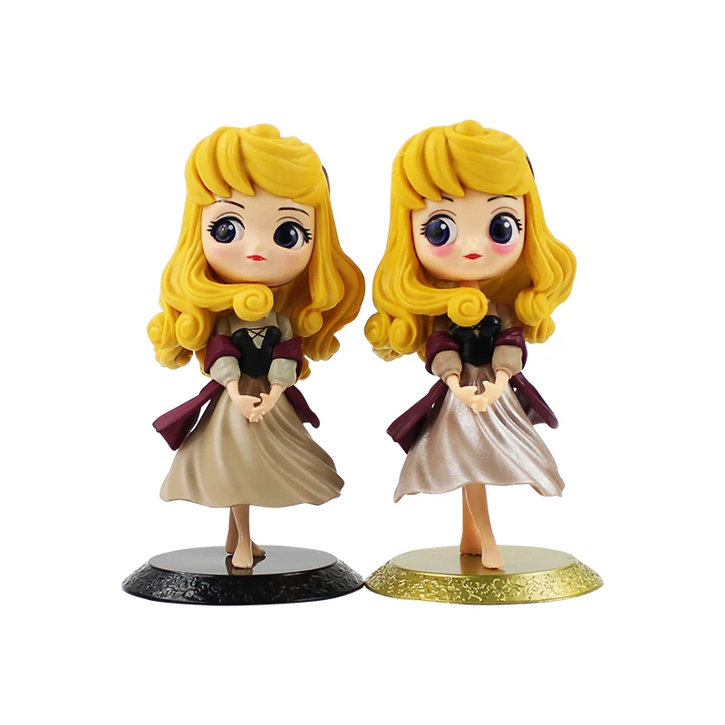 

Q Posket Princess Figure Toy Sleeping Beauty Princess Model Dolls Gift for Children