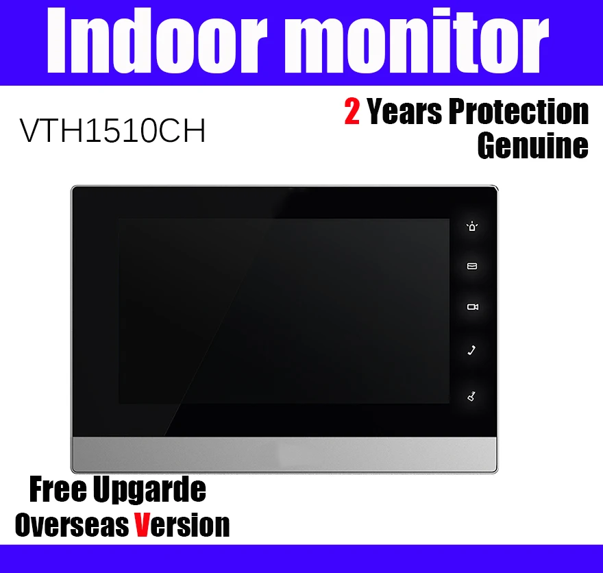 

VTH1510CH IP Indoor Monitor work with VTO2000A Outdoor IP Metal Villa Outdoor Video Intercom System