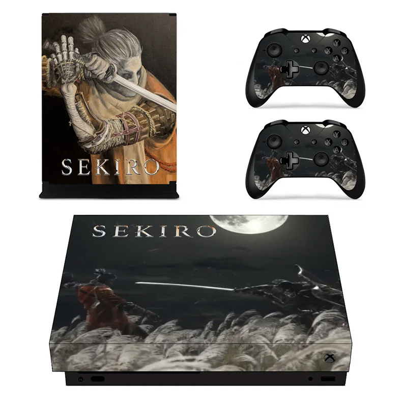SEKIRO: Тени умирают дважды кожи Стикеры vinilo adesivo pegatina s для Microsoft Xbox One X консоль и контроллер скины