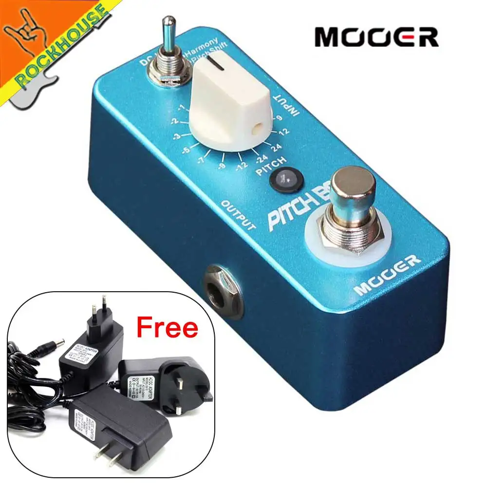 

MOOER Pitch Box Guitar Effects Pedal 3 Effects Modes: Harmony, Pitch Shift, Detune True Bypass Free Shipping