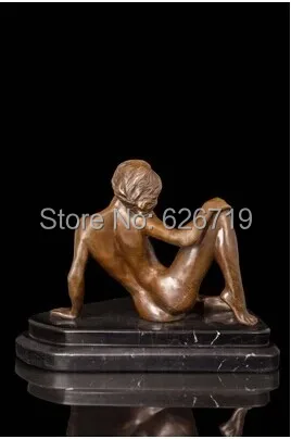 ATLIE BRONZES Западная эротическая Сексуальная скульптура бронзовая ню статуя
