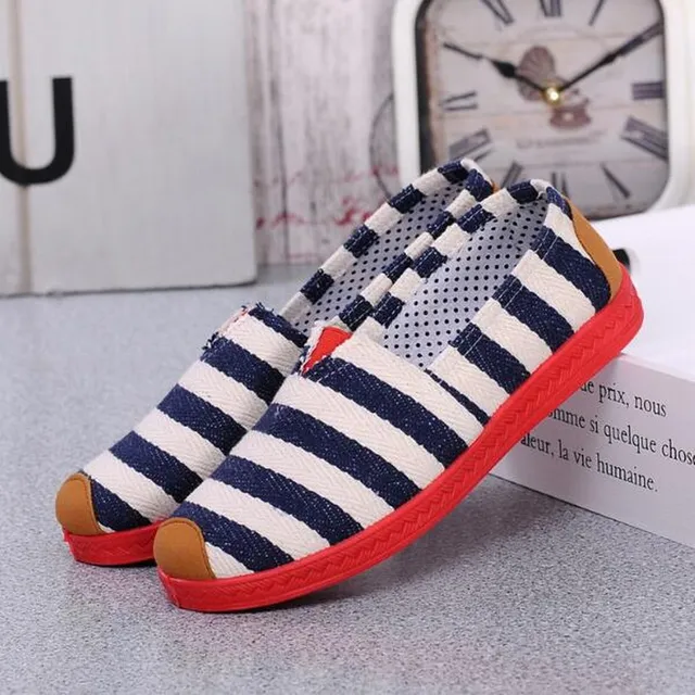 New Women's fashion Espadrilles Slip-On Boat Flat Flats Fisherman Weave Casual Canvas Loafers oxford Lazy woman shoes