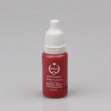 Розовый Красный 15 мл biotouch бровей макияж Чернила Поставка Перманентный макияж татуировки чернила пигмент