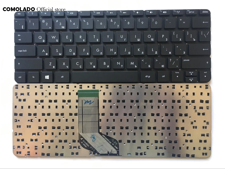 RU Русский клавиатура для HP Envy x2 черный Win8 черный Клавиатура RU Макет
