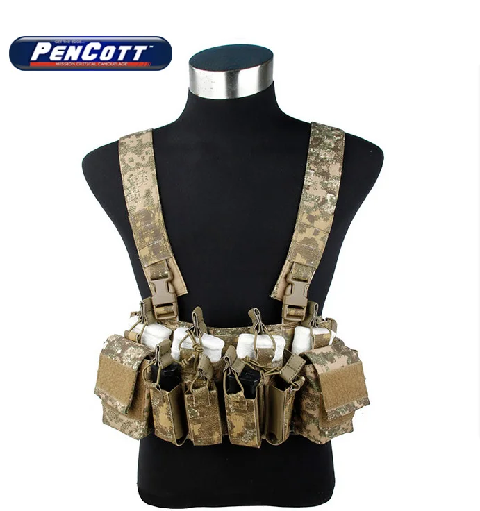 PROD 32826598396 Lightweight Low Profile PenCott® BadLands D3X Chest
Rig 5.56 M4 SKU2755(050969)