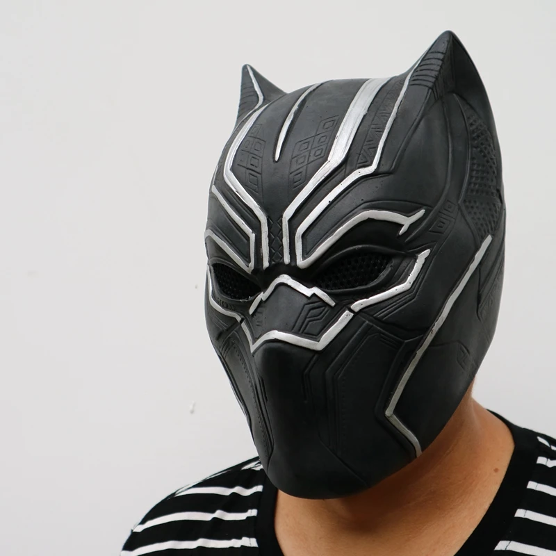 JYZCOS черная маска Пантеры шлем Marvel Superhero Мстители: эндшпиль Косплей Костюм для