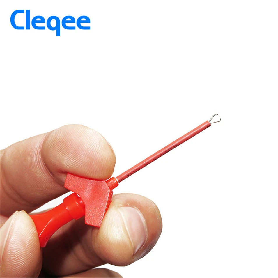 Cleqee P5003 10 шт./компл. микрозахваты SMD IC контакты тестового щупа разъемы Dupont