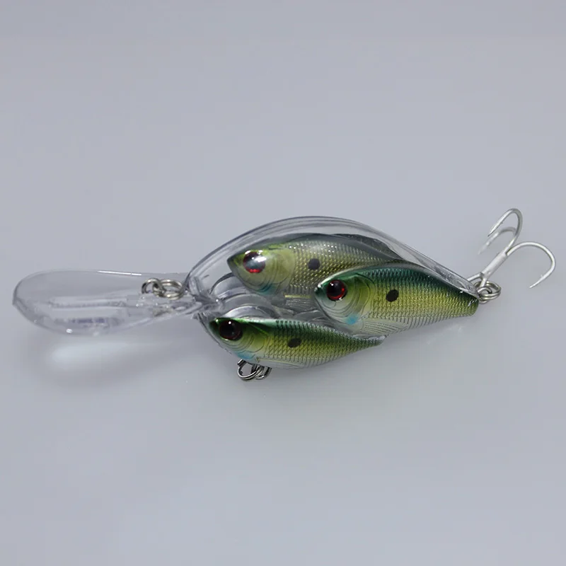 Новые рыболовные приманки Япония Swimbait Crankbait воблеры для ловли карпа Camarao искусственная жесткая заглушка приманка 9 см 17 г все для рыбалки - Цвет: Зеленый