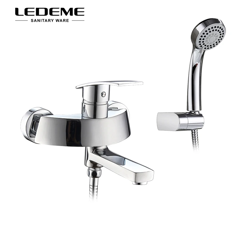 

GERHANS New Arrival Bathroom Shower Faucet Single Handle Bath Shower Mixer Tap Chrome Plated Bathtub Shower System crane K13001G