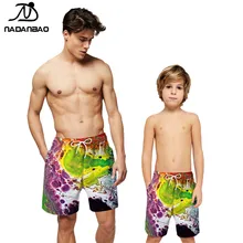 NADANBAO,, мужские пляжные шорты, летние пляжные шорты для плавания для путешествий, пляжные шорты для плавания с 3D принтом листьев, мужские шорты для серфинга