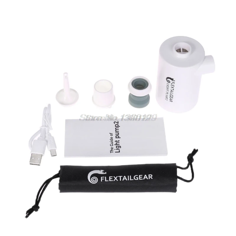 

Practical Mini Air Pump Efficient USB Rechargeable Portable Qualitied Light Pump