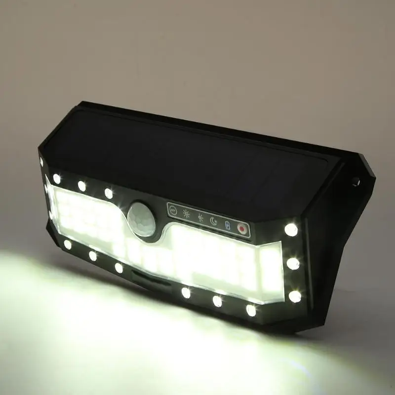 57 светодиодный солнечный датчик движения настенный светильник водостойкий садовый Газон лампа безопасности