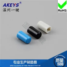 30pcs A15/Yellow red blue white black green ash with 3*3 inner lock hat switch self-locking 8*8 key Cap 5*9