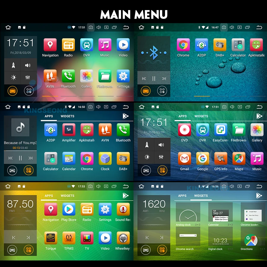 Excellent 7" Android 8.0 DAB+ Car Stereo GPS Sat Nav WiFi 3G Radio RDS BT USB SD DVR DTV-IN Car DVD player for VW Passat 8