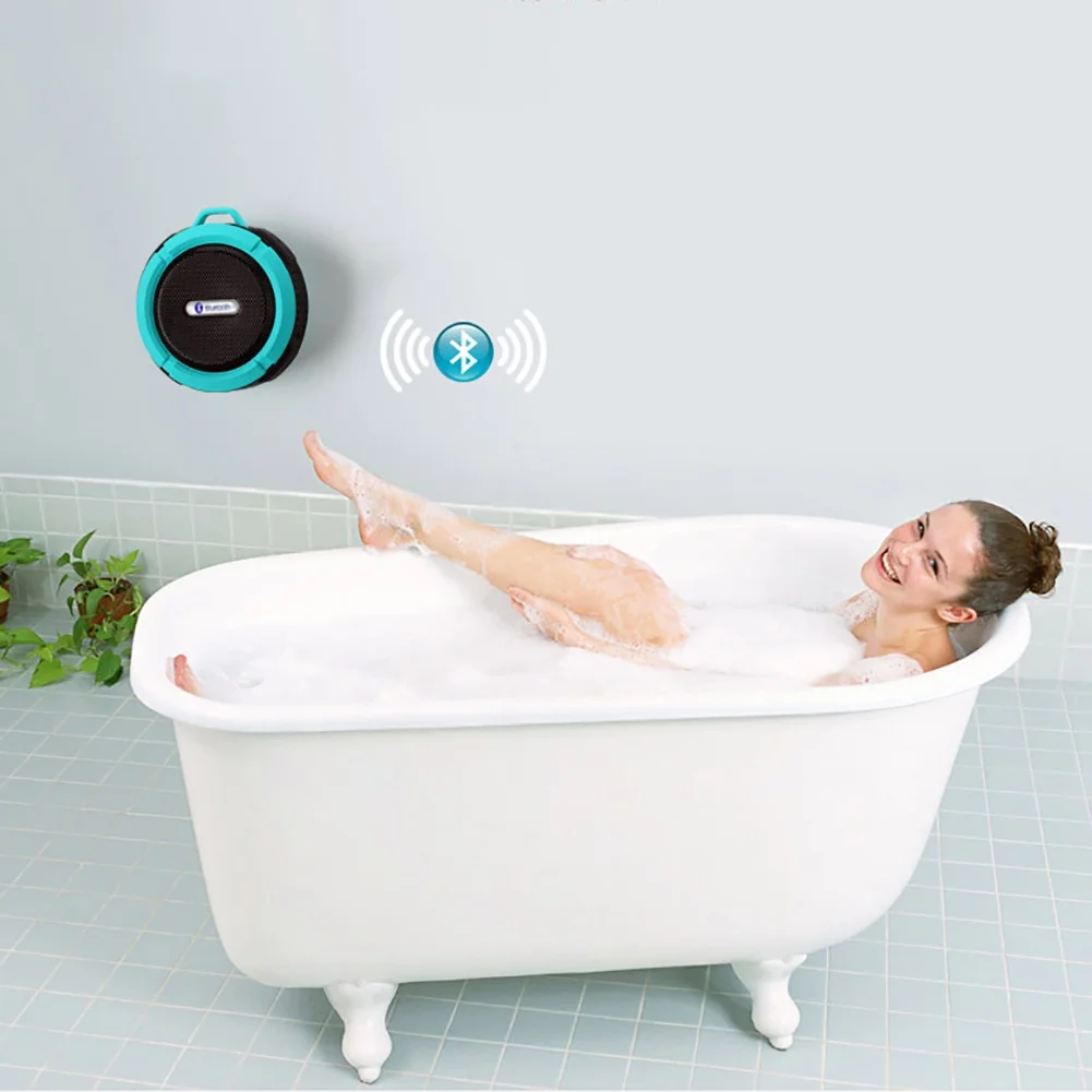 Маленький музыкальный динамик для Bluetooth Портативный водонепроницаемый пыленепроницаемый беспроводной наружный звуковой бокс инструменты