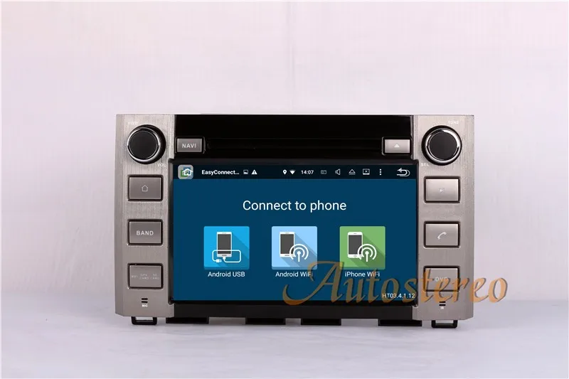 Excellent 8 Inch Android 8.0 7.1 Quad Core Car GPS Navigation DVD Player For Toyota Tundra 2014-2016 Satnav Car Stereo Unit Autostereo 14
