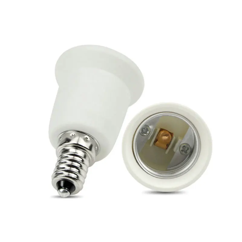 E14 to E27 Adapter Socket Holder Converter Fireproof Flame Retardant Material For E14 E27 Base LED Light Bulb Lamp E14 to E27 Adapter Socket Holder Converter Fireproof Flame Retardant Material For E14 E27 Base LED Light Bulb Lamp