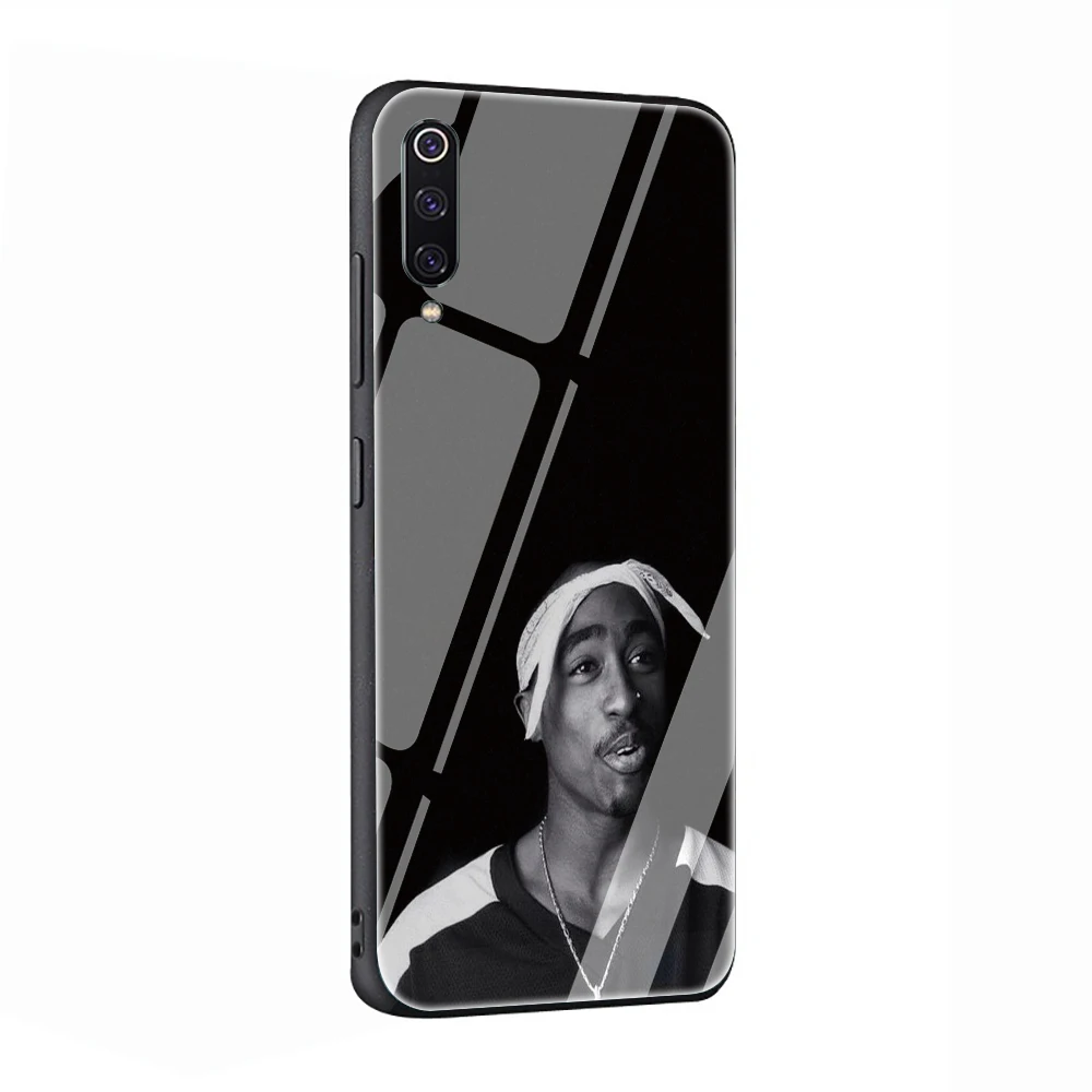 2Pac для телефона с изображением Тупака Амару Шакура закаленное Стекло телефона Футляр для Redmi 4x 6A Примечание 5 6 7 Pro Xiaomi Mi 8 Lite A1 A2 5X6X9 - Цвет: G2