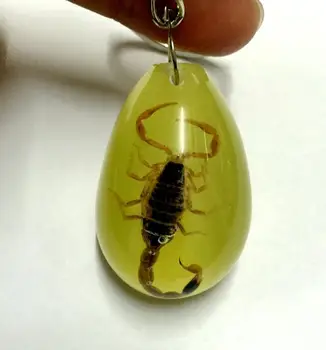 

FREE SHIPPING 30 pcs magic golden cool scorpion jewelry vogue new style color keychain