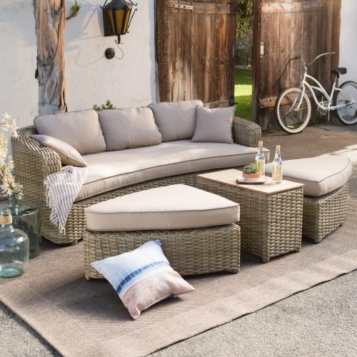 All Weather Deep Seating Oval Wicker Outdoor Lounge Furniture Outdoor Furniture Furniture Outdoorfurniture Outdoor Furniture Aliexpress