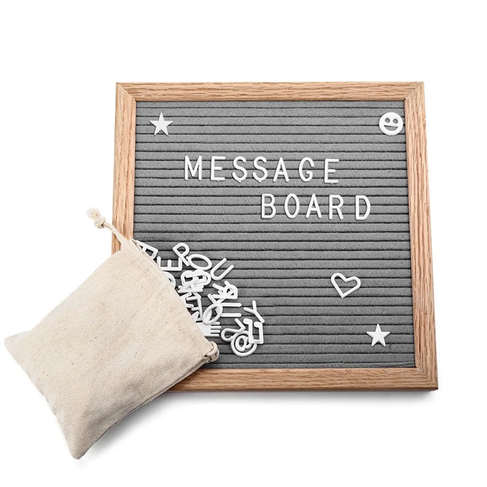 

Home Letter Board English Alphabet Changeable Message Felt Office Display Frame Gift School Removable Kids Signs Fashion Numbers
