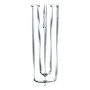 

Window Treatment 4 Prongs Pinch Pleat Drapes Curtain Hooks 20pcs