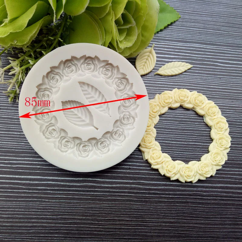 Wreath-silicone-mold-New-two-leaves-silicone-mold-Frame-cake-decorating-tools (1)