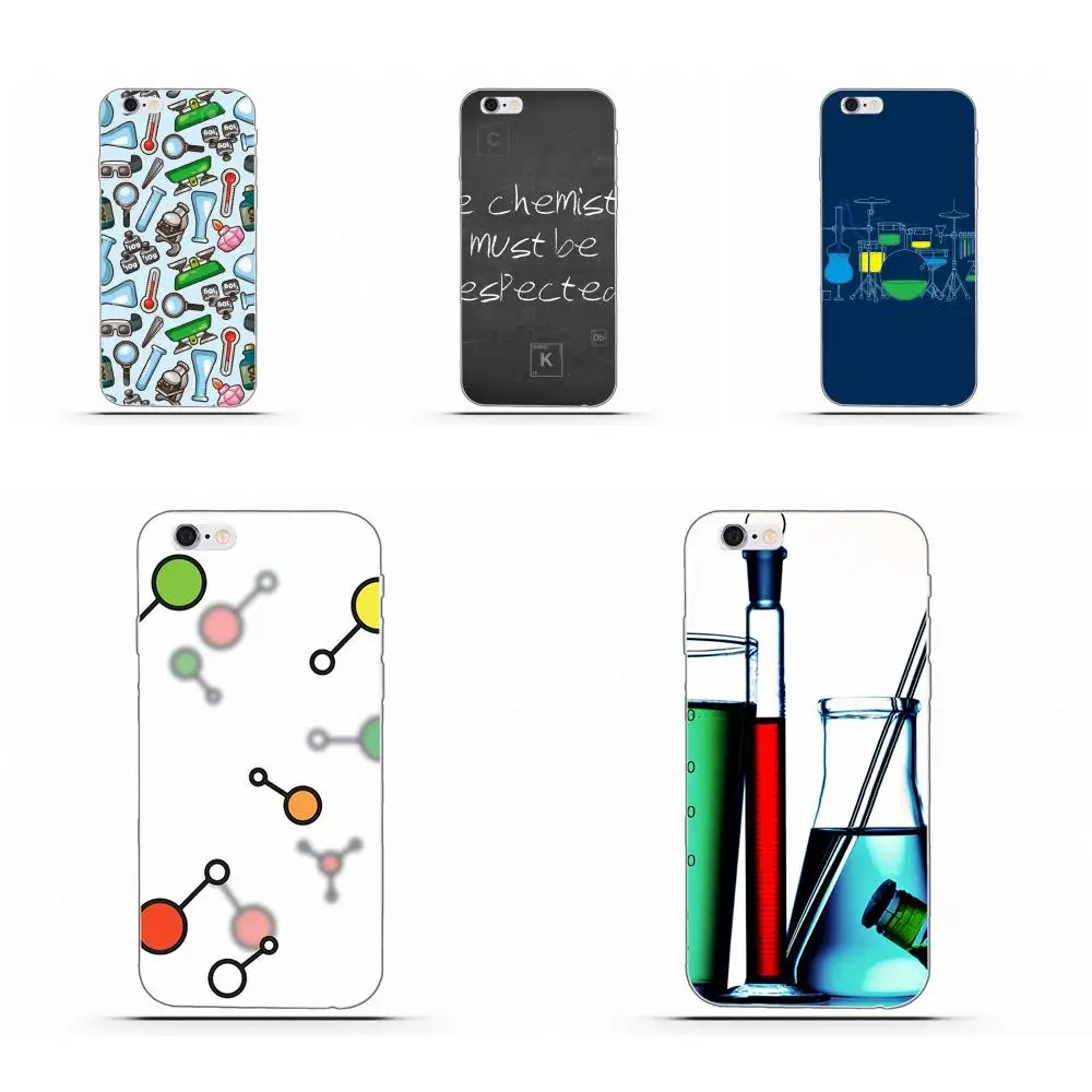 Wexoeq TPU чехол для телефона Huawei G8 Honor 5C 5X 6 6X 7 8 9 Y5II Mate P7 P8 P9 P10 P20 Lite Plus 2017 Chemistry Science |