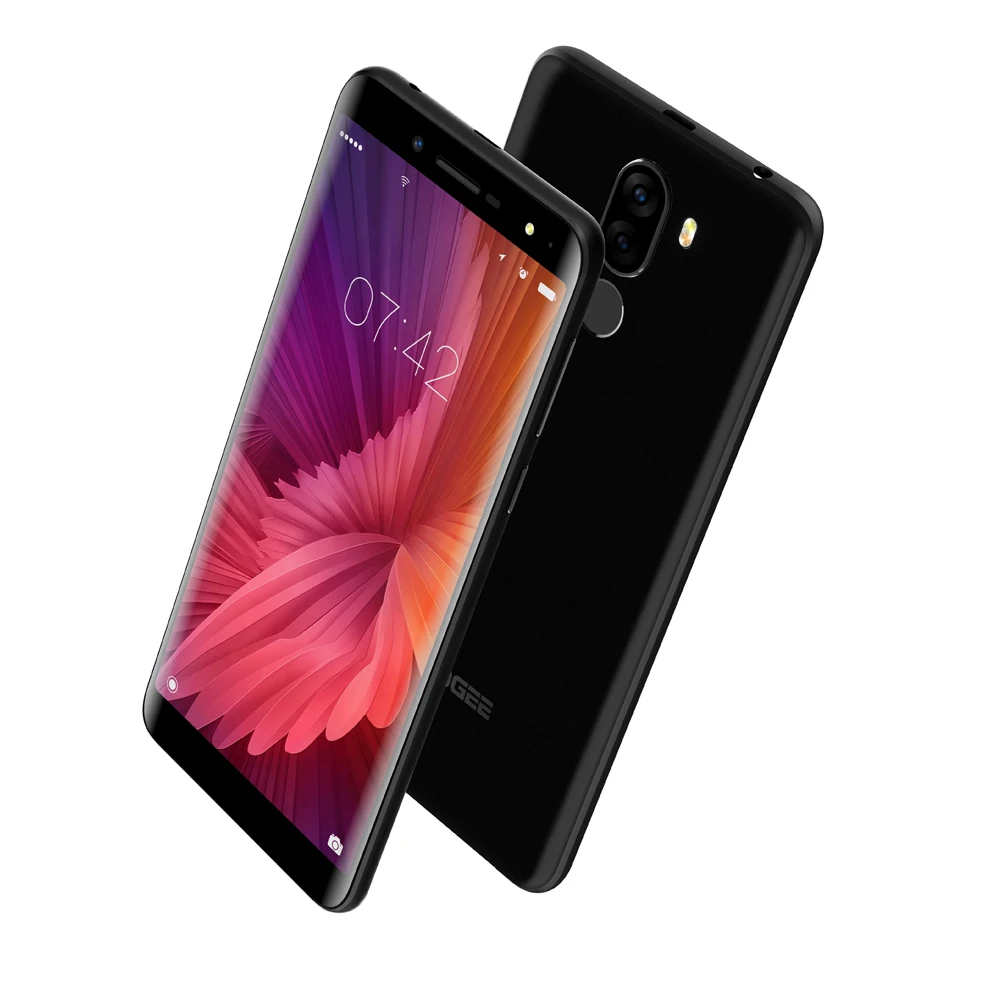 DOOGEE X60L 5,5 ''4G сеть MTK6737 четырехъядерный 2 Гб ОЗУ 16 Гб ПЗУ 4G Двойная камера 13.0MP Android 7,0 3300 мАч отпечаток пальца смартфон