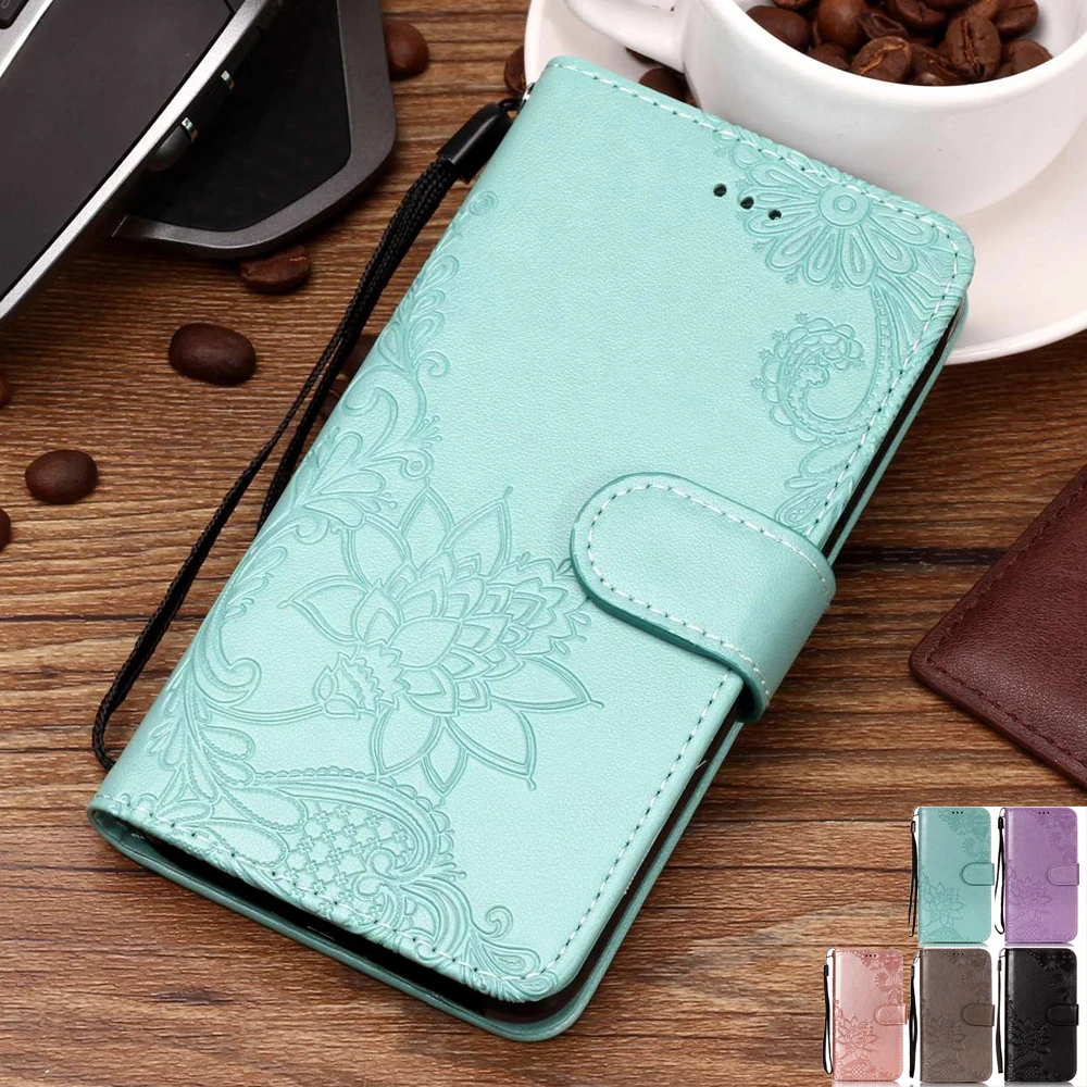 Чехол для телефона Sunjolly Flower с подставкой и откидной крышкой ASUS Zenfone 5 ZE620KL 5Z ZS620KL Lite