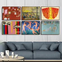 Canvas Hd Prints Modern Pictures Wall Art French Henri Matisse Painting Home Decor Modular Nordic Abstrct Poster For Living Room french moderns monet to matisse 1850 1950