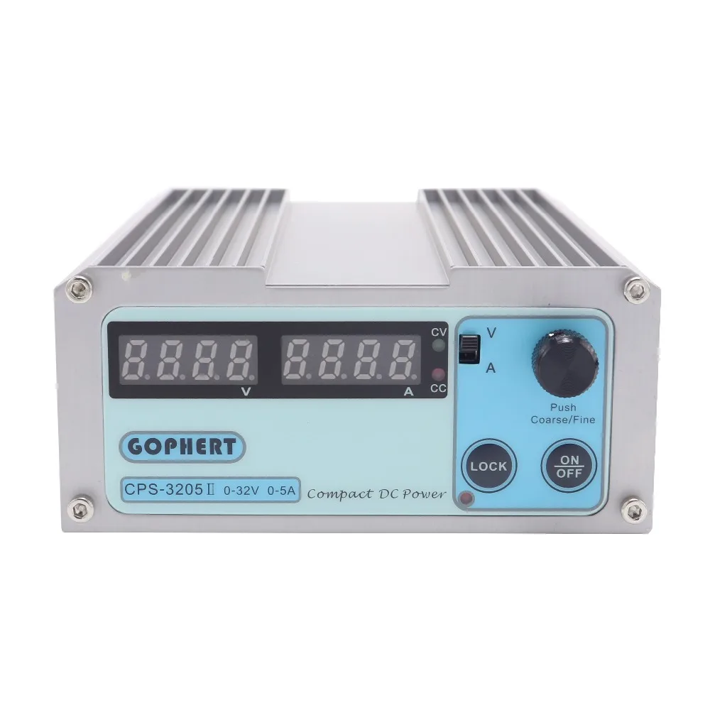 CPS-3205II Регулируемый источник питания постоянного тока 0-32V0-5A Регулируемый источник питания постоянного тока 110V220V регулируемый