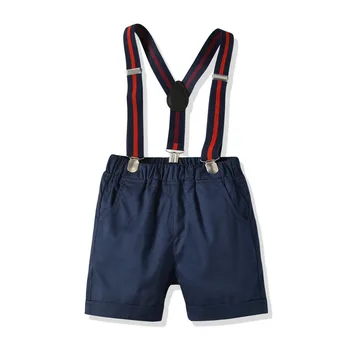 

Summer Suspenders Pants For Baby Boys Shorts For Kids Boys Casual Pants Suspender Trousers