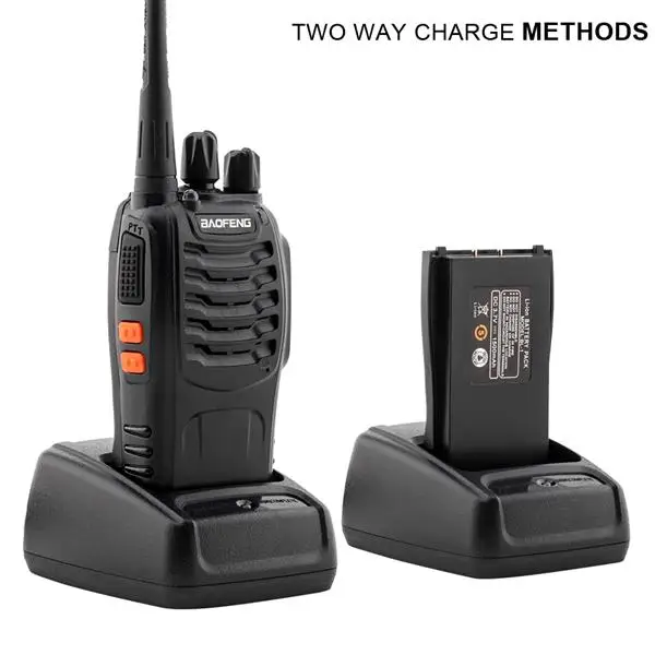 2 шт./лот для BAOFENG BF 888S Walkie talkie UHF двухсторонняя радиосвязь baofeng 888s 400 470 МГц 16