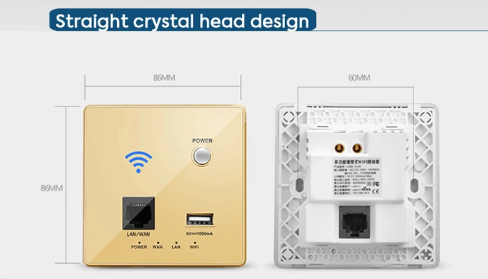 Новинка 300 м скорость 110~ 250 В USB розетка беспроводная wifi usb зарядка розетка, настенный встроенный беспроводной AP маршрутизатор