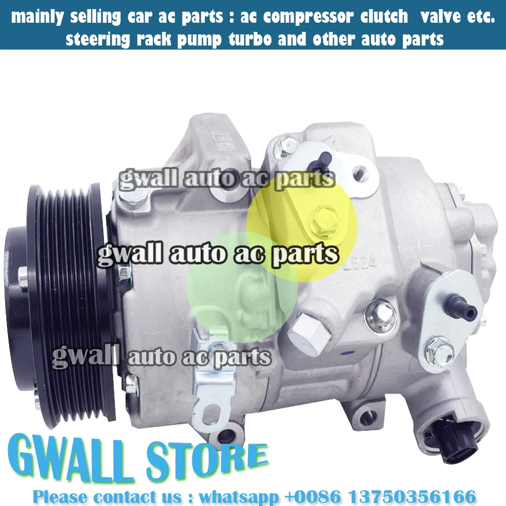 

New 6SEU14C Car Air Conditioning Compressor For Toyota Corolla 1.6L 88310-1A751 447190-8502