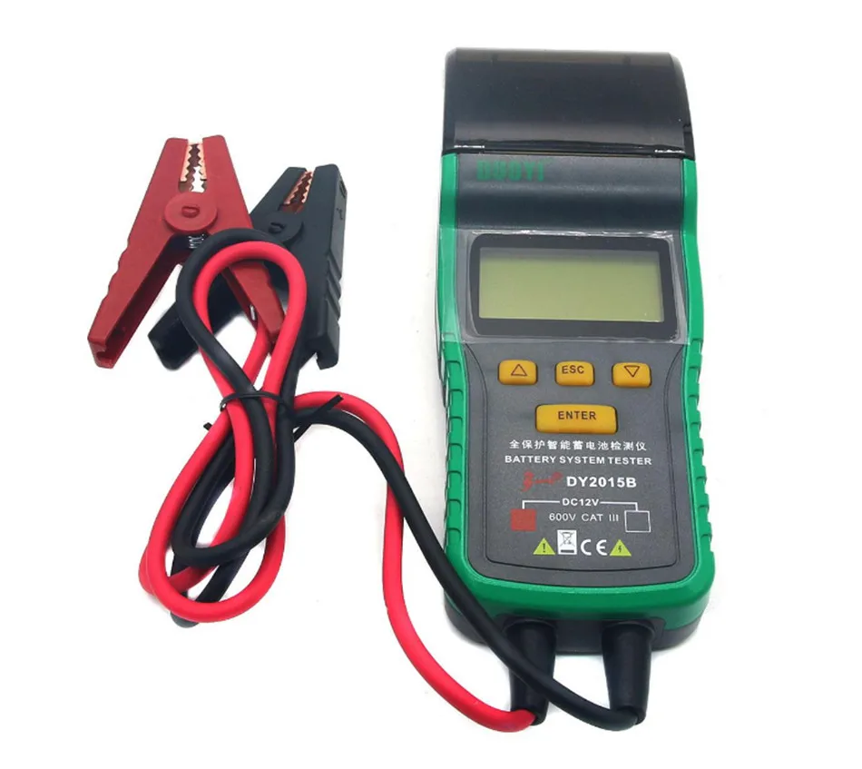 

Analyzer with Thermal Printer 12V Automotive Car Storage Battery Tester