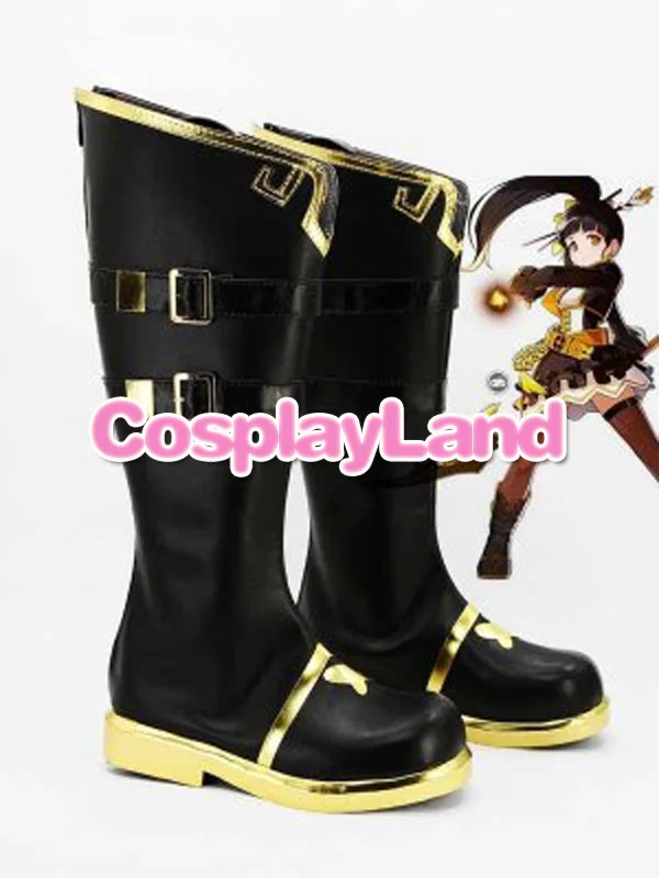 ELSWORD Ara Haan Little Devil Cosplay Boots Shoes Anime