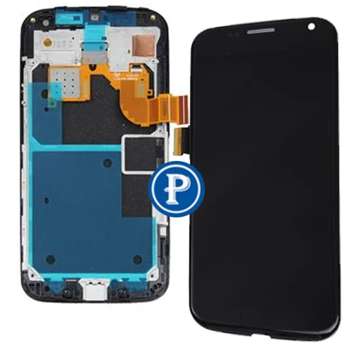 

For Motorola Moto X XT1060 XT1058 XT1056 XT1053 Lcd Screen with Digitizer Touchpad Complete and Frame Assembly - Black OEM
