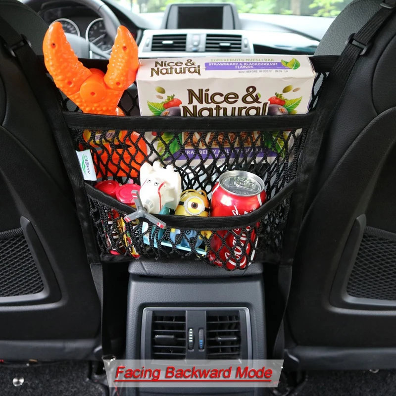 2018-newest-Design-3-Layer-Car-Mesh-Organizer-Seat-Back-Net-Bag-Barrier-of-Backseat-Pet (5)