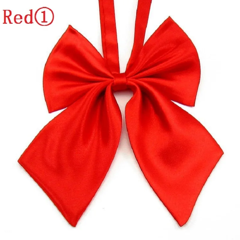 HOOYI solid bow tie knots women's butterflies butterfly bowtie