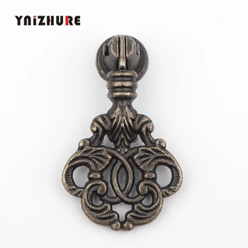 

Antique Bronze Alloy Cabinet Knobs Pulls for Cabinets Single Hole Door Knob Wardrobe Drawer Closet Pull Handle