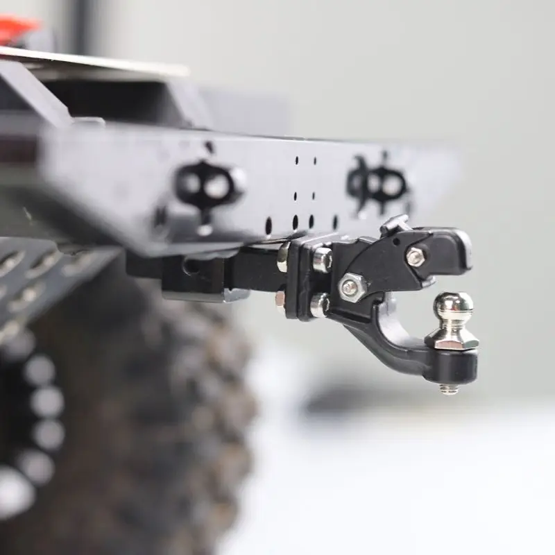 Новый Регулируемый RC автомобиль металлический буксировочный крюк украшение для