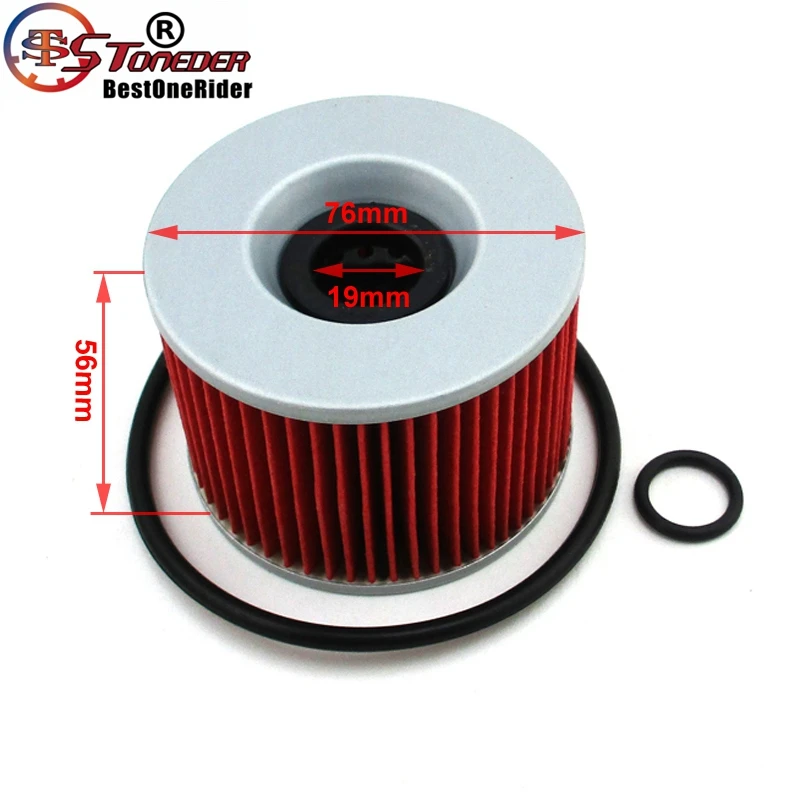 STONEDER 12x Масляный фильтр для XJR1300 XJR1200 FJ1200 FZ750 бытие ZX400F EX250R ниндзя ZZR1200 ZR7S ZR750 ZRX1200 ZG1200 CB650LC