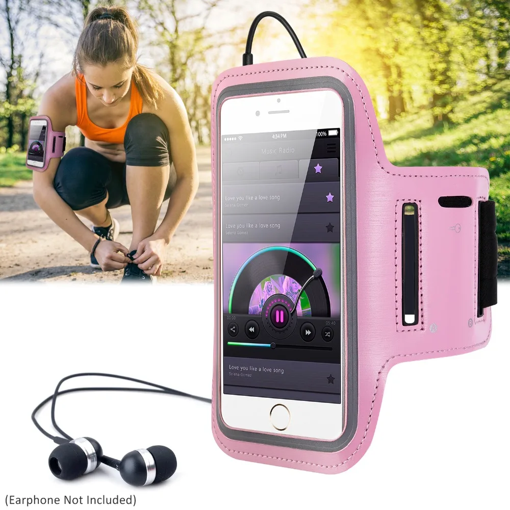 

Bag For Phone On Hand 5.5 Inch Mobile Phone Arm Bag For Running Women Universal Phone Pouch For Iphone 6 6s 7 8 Plus Samsung S8
