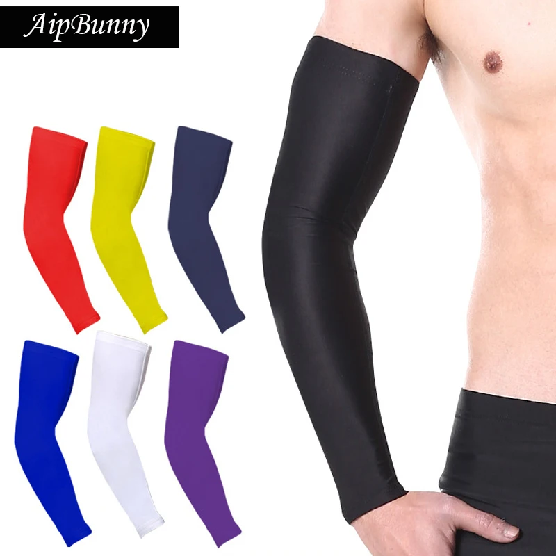 

1 Pcs Perspiration Breathable Sport Basketball Elbow Support Pads Compression Fitness Sport Cycling Volleyball Arm Sleeve Warmer